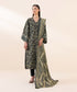 Women's Unstitched Light Khaddar Multi Printed 3 Piece Suit